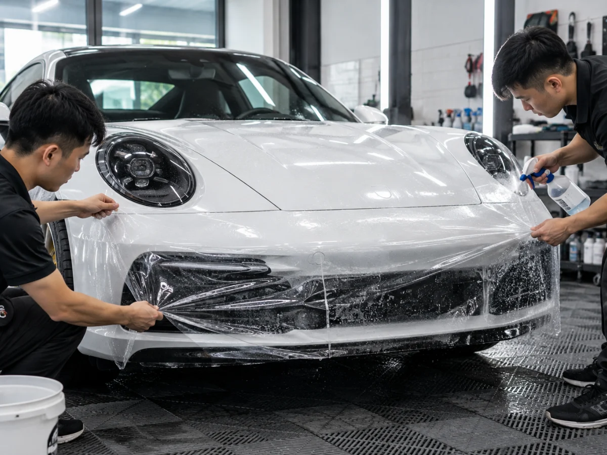 Dán PPF bảo vệ sơn đầu xe